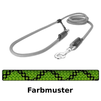 EASYLONG Hundeleine - L - 2m - green snake